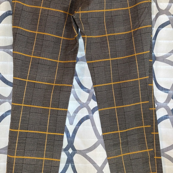 New York & Company Plaid Audrey Stretch Ankle Pants - Picture 3 of 6